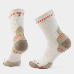 Șosete Merino hiking Smartwool Hike - bej Moonbeam | Mid Crew | Targeted Cushion