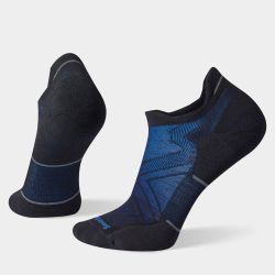 Șosete Merino alergare Smartwool Run - negru | Low Ankle | Targeted Cushion