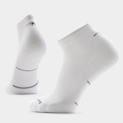 Șosete Merino alergare Smartwool Run Ankle - alb | Targeted Cushion