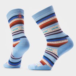 Șosete Merino Smartwool Everyday Margarita - albastru Serene Blue | Crew | Light Cushion