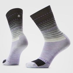 Șosete Merino casual Smartwool Everyday Stitch Stripe - mov Purple | Black | Crew
