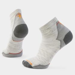 Șosete Merino alergare Smartwool Run - gri Ash | Ankle | Zero Cushion