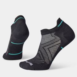 Șosete Merino alergare Smartwool Run - negru | Low Ankle | Zero Cushion