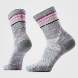 Șosete Merino alergare Smartwool Run Zero Cushion - gri Light Gray | Mid Crew | Zero Cushion