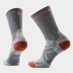 Șosete Merino hiking Smartwool Hike - gri Medium Gray - femei | Crew | Targeted Cushion