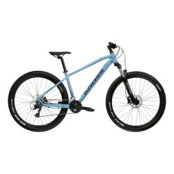 Bicicleta MTB Hardtail Kross Hexagon 4.0 27.5 inch albastra Shimano Acera