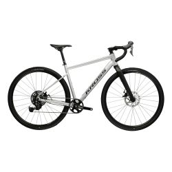 Bicicleta Gravel Kross Esker 1.0 28 inch gri Shimano Cues