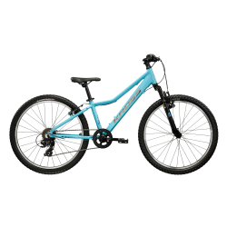 Bicicleta Copii Kross Hexagon JR 24 24 inch albastra Shimano Tourney