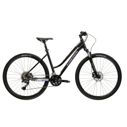 Bicicleta Trekking Kross Evado 7.0 28 inch neagra Shimano Cues
