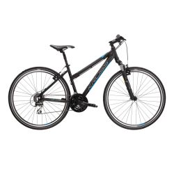 Bicicleta Trekking Kross Evado 3.0 28 inch neagra Shimano Acera