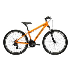 Bicicleta MTB Hardtail Kross Hexagon 1.0 26 inch portocalie Shimano Tourney