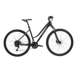 Bicicleta Trekking Kross Evado 5.0 28 inch neagra Shimano Cues
