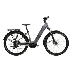 Bicicleta Electrica MTB Kross Influx HYB SUV LS 2.0 600 27.5 inch gri Shimano Cues
