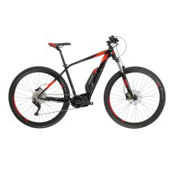 Bicicleta Electrica MTB Kross Level Boost 1.0 504 29 inch neagra Shimano Deore