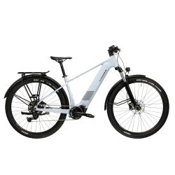 Bicicleta Electrica MTB Kross Influx SUV HYB 1.0 820 29 inch gri Shimano Cues