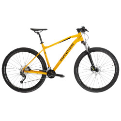 Bicicleta MTB Hardtail Kross Level 2.0 29 inch galbena Shimano Cues