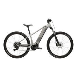 Bicicleta Electrica MTB Kross Influx HYB 2.0 600 27.5 inch argintie Shimano Cues