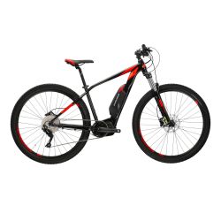Bicicleta Electrica MTB Kross Level Boost 1.0 418 29 inch neagra Shimano Deore