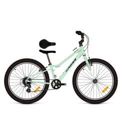 Bicicleta juniori Kross Liftie 24" — ultrausoara, 8.0 kg, 8 viteze Shimano Altus