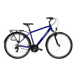 Bicicleta Trekking Kross Trans 1.0 28 inch bleumarin Shimano Tourney