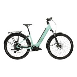 Bicicleta Electrica MTB Kross Influx HYB SUV LS 3.0 800 27.5 inch verde Shimano Cues