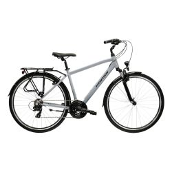 Bicicleta Trekking Kross Trans 1.0 28 inch gri Shimano Tourney
