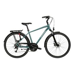 Bicicleta Urban Kross Trans 3.0 28 inch verde Shimano Acera