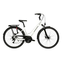 Bicicleta Urban Kross Trans 3.0 28 inch perla Shimano Acera