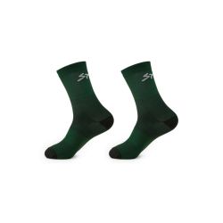 Spiuk - Set șosete ciclism medii ANATOMIC medium long 2 socks pack - alb