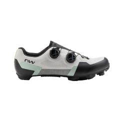 Pantofi ciclism MTB XC Northwave Extreme XT - gri/verde salvie | talpă carbon
