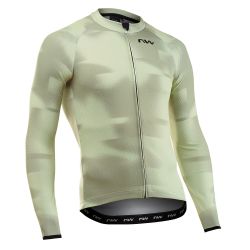 Tricou ciclism mânecă lungă Northwave Blade 2 - verde | toamnă-iarnă