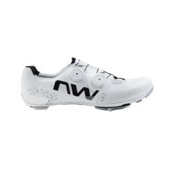 Pantofi ciclism MTB XC Northwave Extreme X - alb | talpă carbon