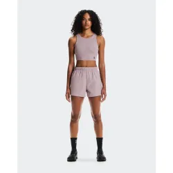 Pantaloni scurți alergare On 3" Core Shorts W - albastru Heron | ușori