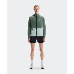 Jachetă alergare On Core Jacket W - verde Olive | Creek | all-weather