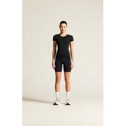Tricou femei Craft Pro Dry Nanoweight SS - negru | strat de bază ultraușor