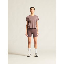 Tricou alergare Craft Hypervent Tee - mov | ventilație perforată