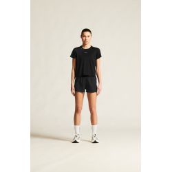 Tricou alergare Craft Hypervent Tee - negru | ventilație perforată