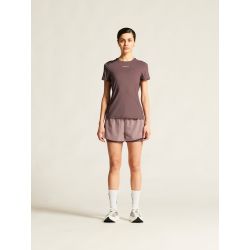 Tricou alergare Craft ADV Essence SS Tee 2 - mov | poliester reciclat