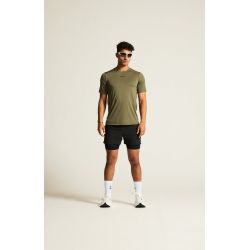 Tricou alergare Craft ADV Essence SS Tee 2 - verde | poliester reciclat