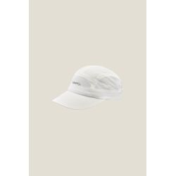 Șapcă alergare Craft Hypervent Run Cap - albă | ușoară, ventilată