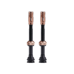 Valve tubeless BBB Valve CoreCap aluminiu copper 60mm set 2 bucati