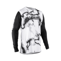 Tricou Leatt MTB Gravity 8.0 Heatmap White