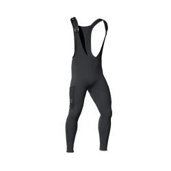 Pantaloni lungi cu bretele Leatt MTB ThermaFlow 4.0 Black