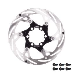 Disc frana Force 140mm 6 suruburi, negru