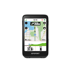 Ciclocomputer GPS iGPSPORT BiNavi Negru
