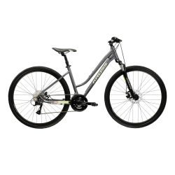 Bicicleta Trekking Kross Evado 3.0 28 inch gri Shimano Acera