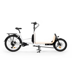 Bicicleta MTB Hardtail Kross E-cargo Platform 2B 19 inch alba microSHIFT