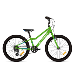 Bicicleta Copii Kross Hexagon Mini 1.0 20 inch verde Shimano Tourney
