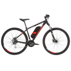 Bicicleta Electrica MTB Kross Hexagon Boost 1.0 29 inch neagra Shimano Acera