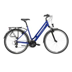 Bicicleta Urban Kross Sentio 2.0 28 inch albastra Shimano Altus